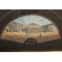 Le théâtre royal de l'Odéon, feuille d'éventail vers 1810