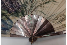 Flowery Souvenir of December 15, 1884. Fan by George Rodier
