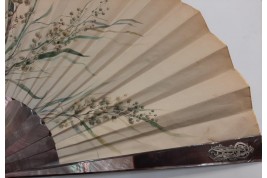 Flowery Souvenir of December 15, 1884. Fan by George Rodier