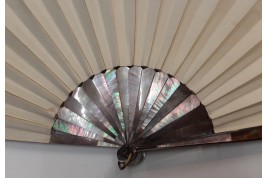 Flowery Souvenir of December 15, 1884. Fan by George Rodier
