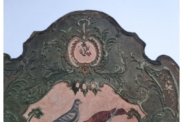 Italian pigeons, arte povera fixed fans, 18th century