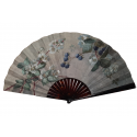 The blackberries, fan by Cholet circa 1880-90