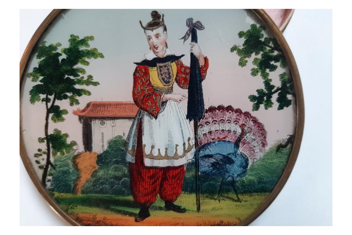 Chinese turkey, candy box circa 1825-35
