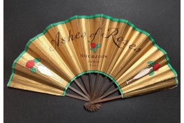Bourjois, Ashes of Roses, advertising fan, circa 1923