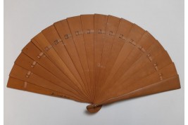 The seagull,  fan by Lucot for Buissot, circa 1900-1910