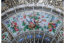 Le nid, éventail vers 1840