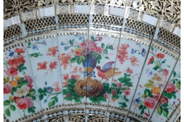 Le nid, éventail vers 1840