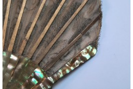 Small cardoons, Duvelleroy fan, circa 1900