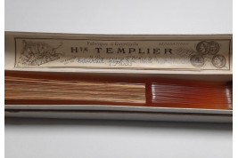Belle aux oeillets, éventail de Templier vers 1900
