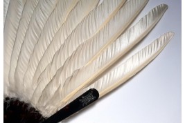 Pelican, fan by Faucon circa 1900-1930