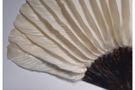 Pelican, fan by Faucon circa 1900-1930