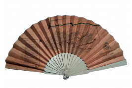 Montserrat. Topographical fan, circa 1900
