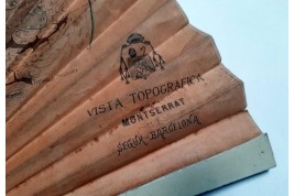 Montserrat. Topographical fan, circa 1900