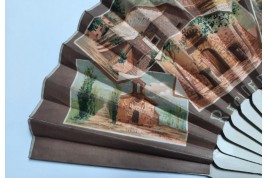 Montserrat. Topographical fan, circa 1900