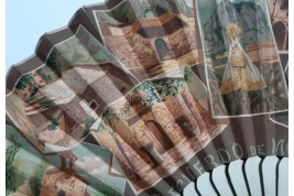 Montserrat. Topographical fan, circa 1900