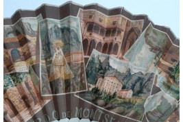 Montserrat. Topographical fan, circa 1900