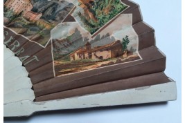 Montserrat. Topographical fan, circa 1900