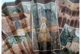 Montserrat. Topographical fan, circa 1900