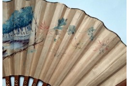 Amsterdam canals, Duvelleroy fan, late 19th century