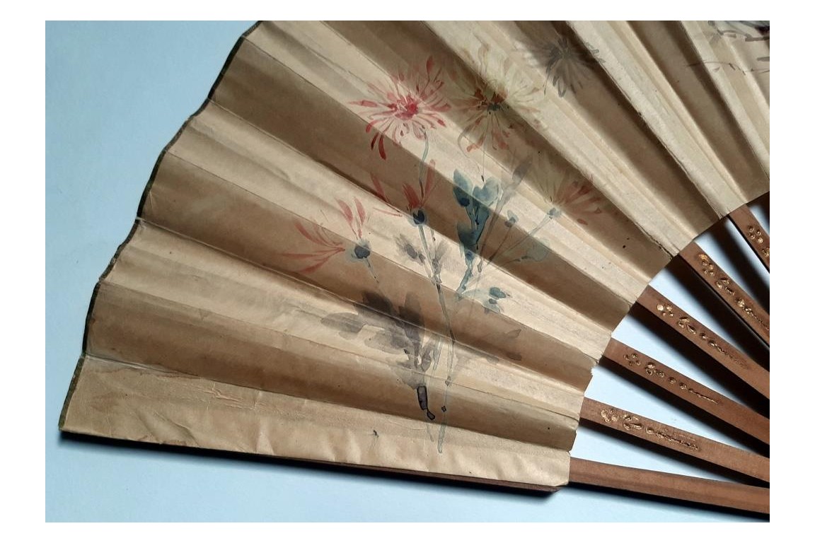 Amsterdam canals, Duvelleroy fan, late 19th century