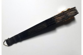 Pérégrinations campagnardes, éventail vers 1860