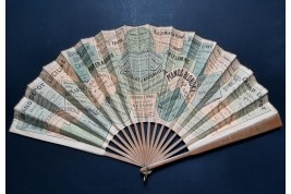Biarritz, Pau, Arcachon.... Fan for Chemins de fer du Midi. Circa 1895