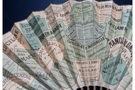 Biarritz, Pau, Arcachon.... Fan for Chemins de fer du Midi. Circa 1895