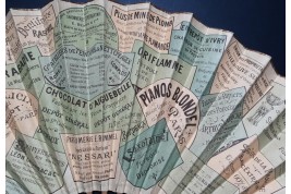 Biarritz, Pau, Arcachon.... Fan for Chemins de fer du Midi. Circa 1895