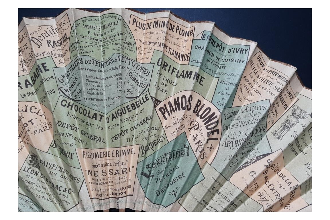 Biarritz, Pau, Arcachon.... Fan for Chemins de fer du Midi. Circa 1895