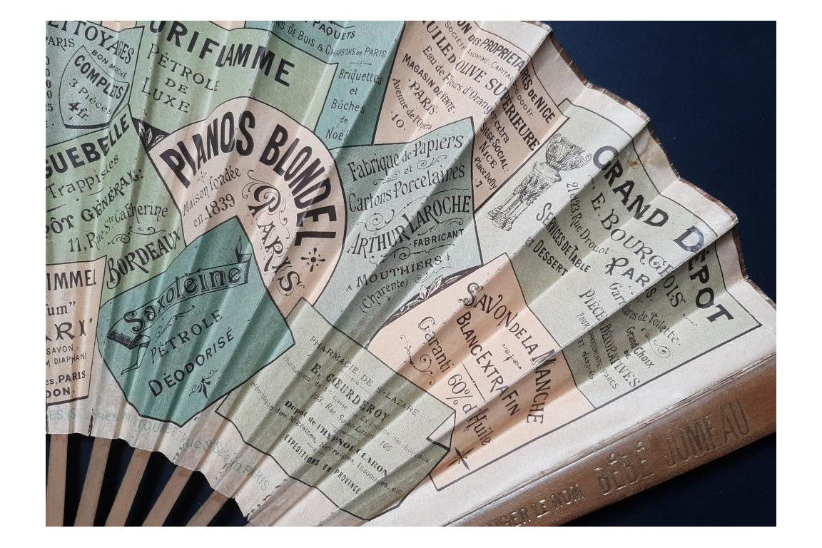 Biarritz, Pau, Arcachon.... Fan for Chemins de fer du Midi. Circa 1895
