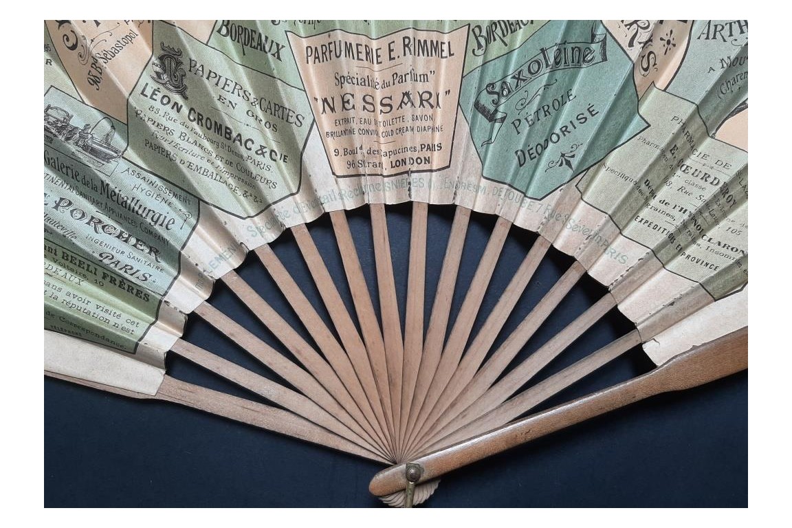 Biarritz, Pau, Arcachon.... Fan for Chemins de fer du Midi. Circa 1895