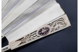 The gardening harvest. Fan circa 1790