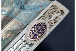 The gardening harvest. Fan circa 1790