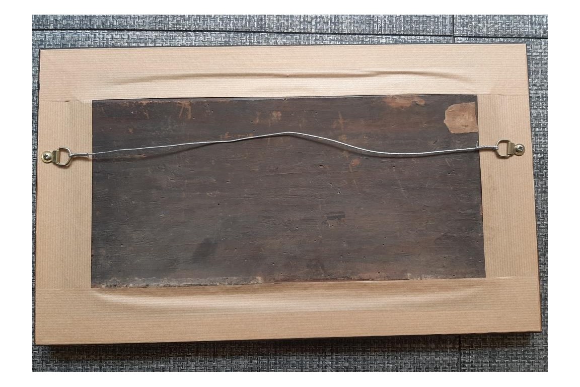 L'entrainement au tir, feuille d'éventail vers 1680-90