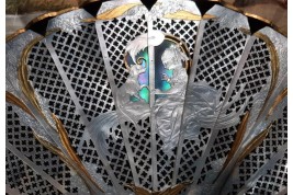 An afternoon in the open air, fan circa 1880-90