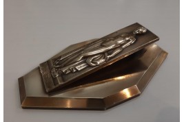 The bather by Pierre Turin. Art Deco period