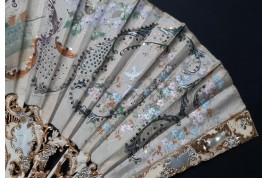 Connivence sororal, fan circa 1900