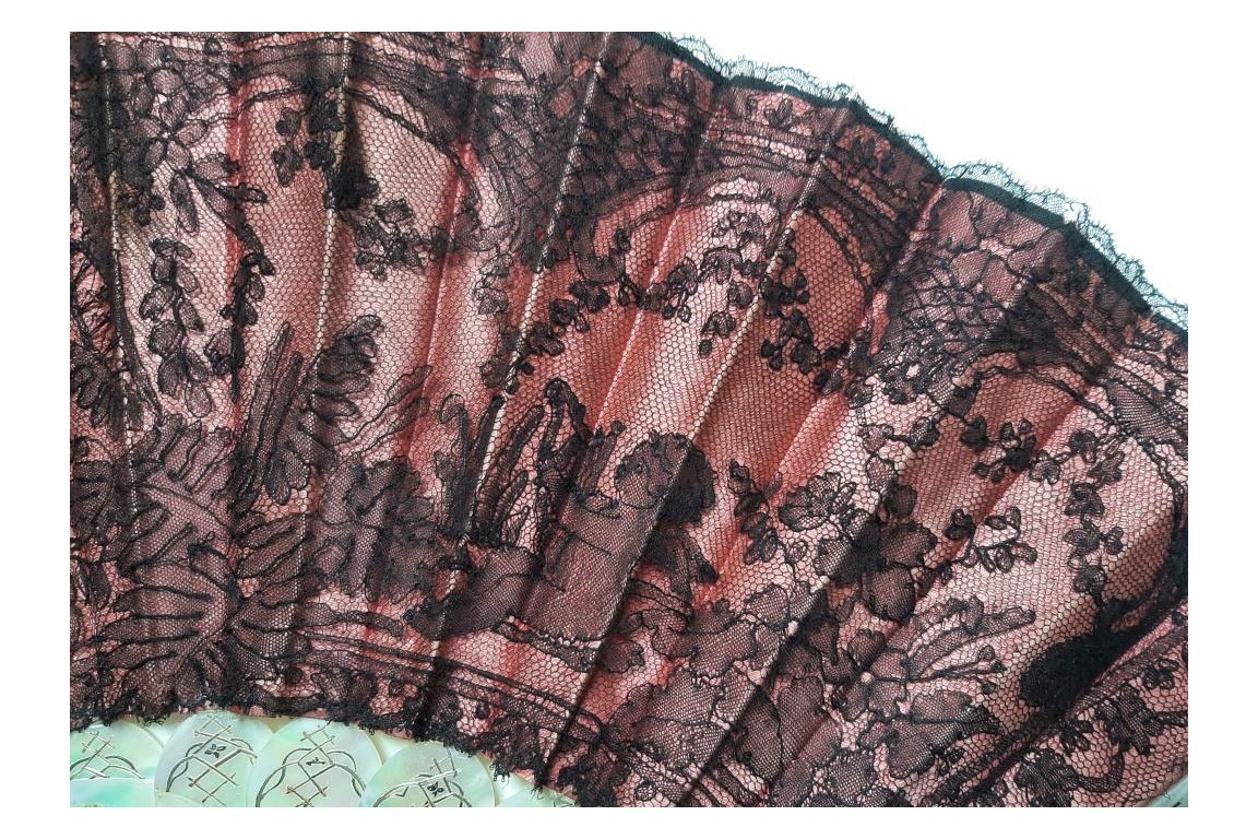 The dream life of angels, late 19th century fan