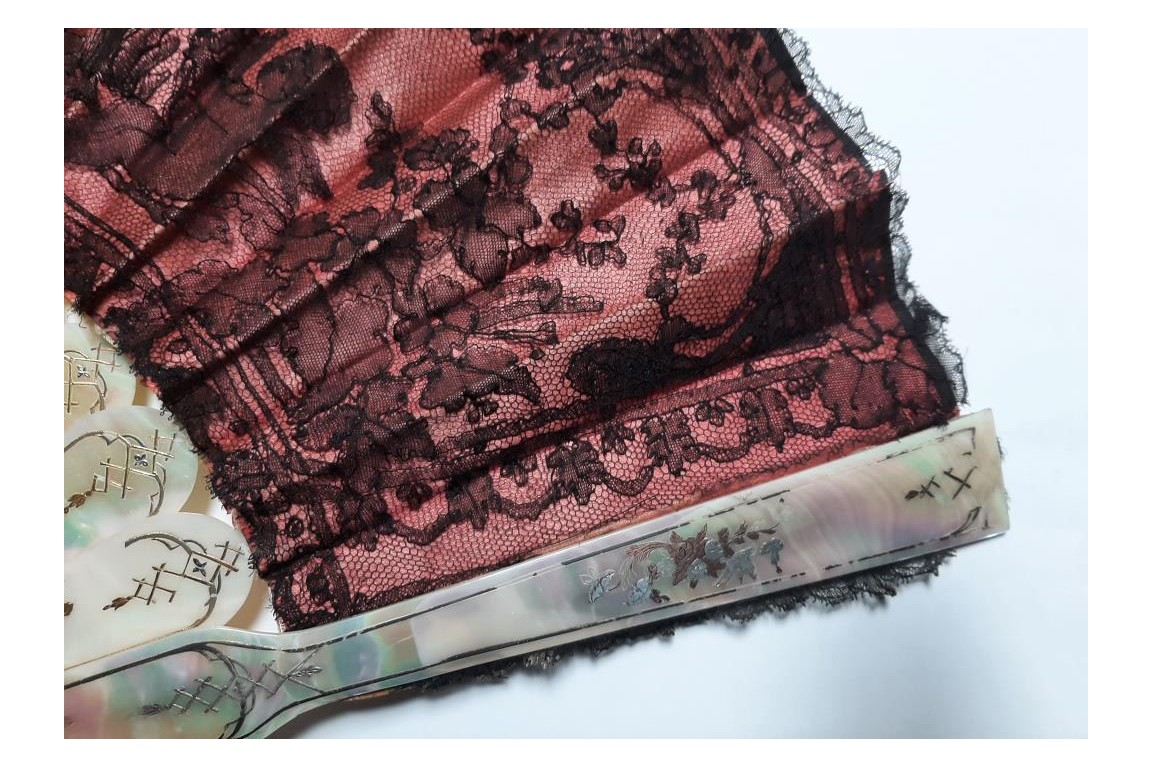 The dream life of angels, late 19th century fan