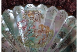 The dream life of angels, late 19th century fan