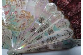 The dream life of angels, late 19th century fan