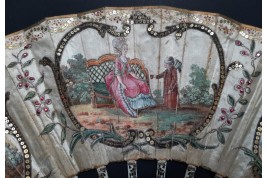 The elixir of love, fan circa 1770-80