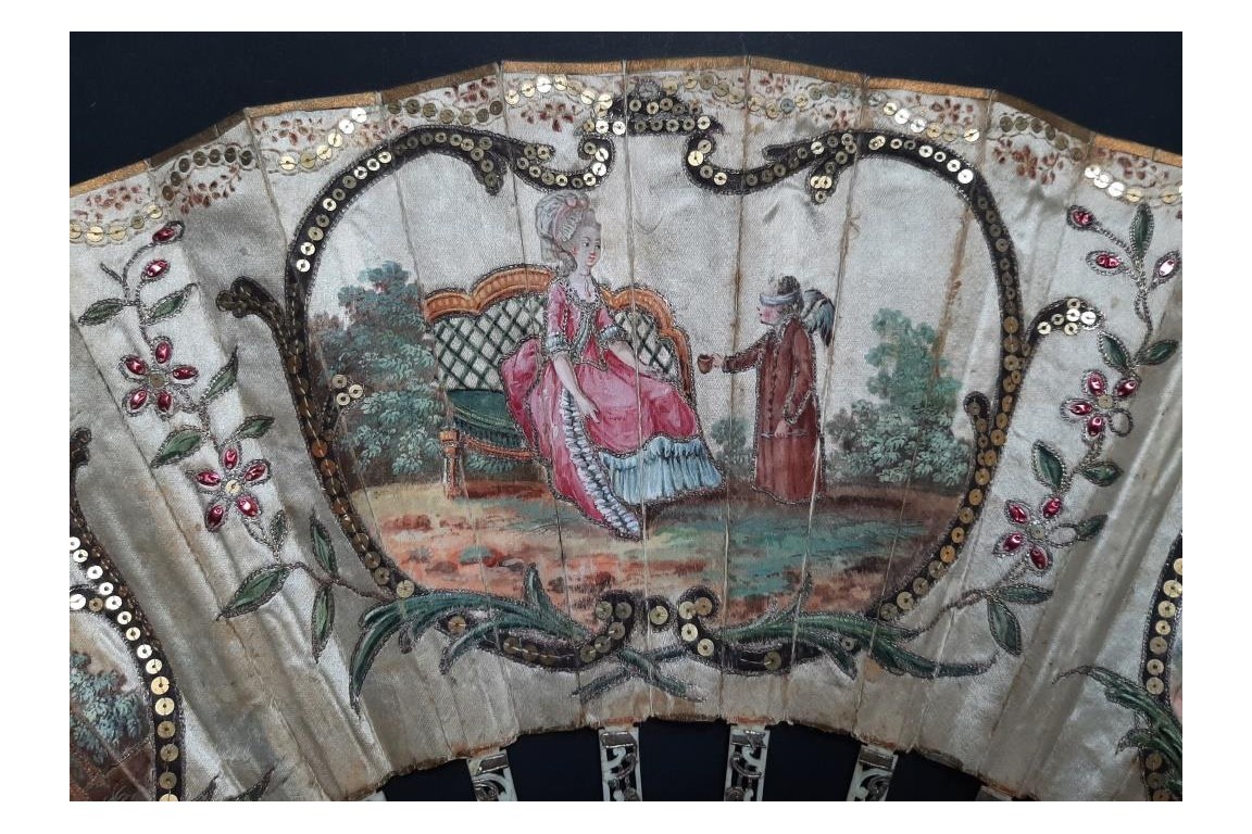 The elixir of love, fan circa 1770-80