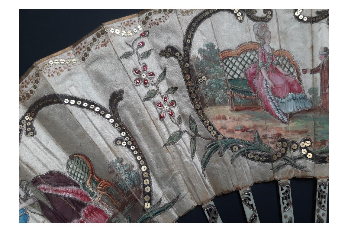 The elixir of love, fan circa 1770-80