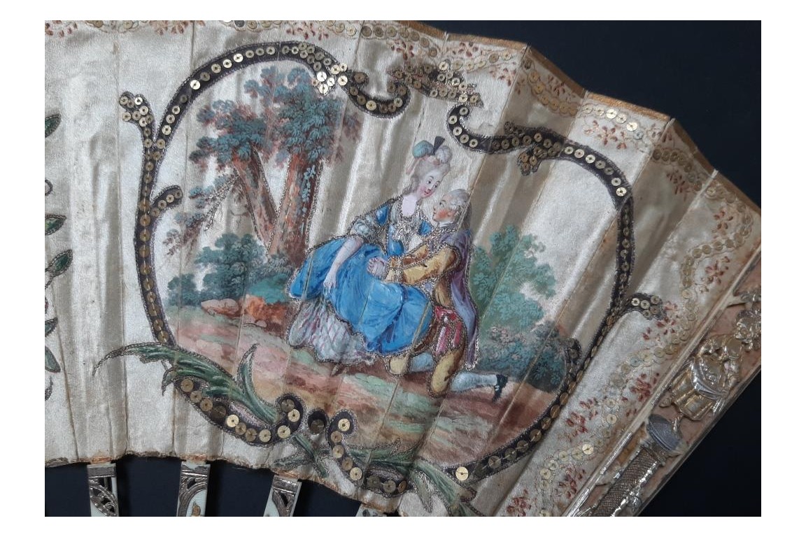 The elixir of love, fan circa 1770-80