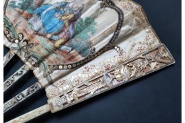 The elixir of love, fan circa 1770-80