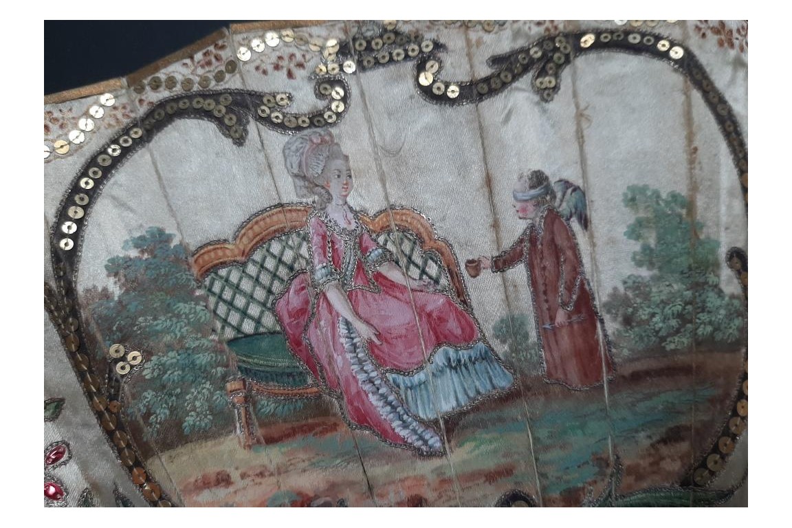 The elixir of love, fan circa 1770-80