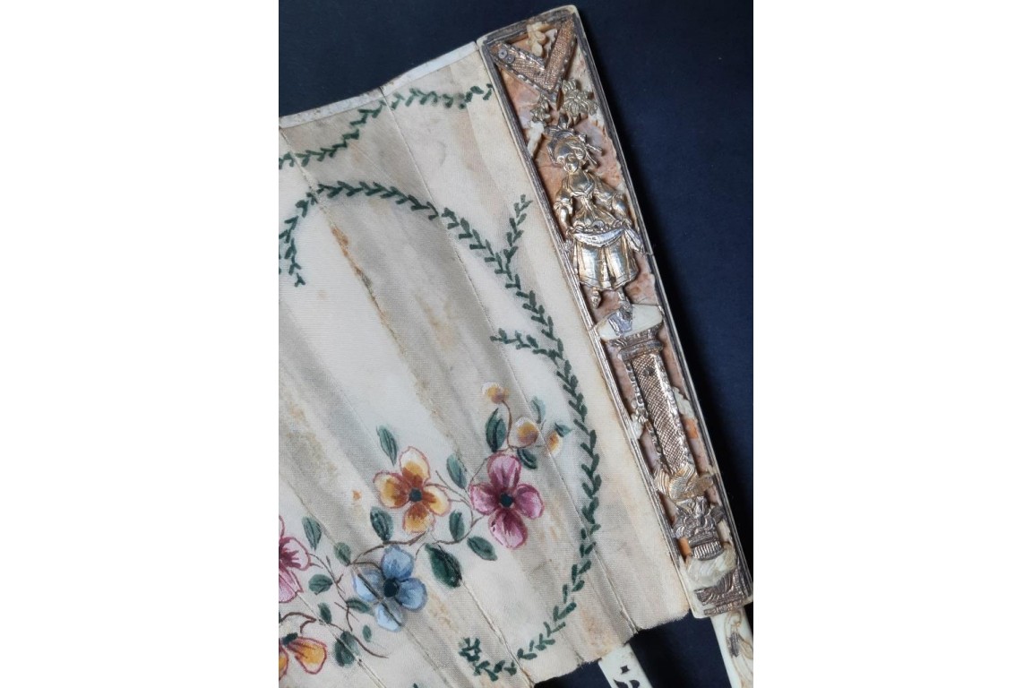L’élixir d’amour, éventail vers 1770-80