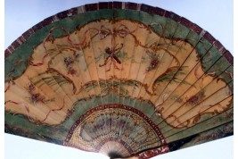 Dance of lovers, fan circa 1900