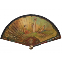 To the rhythm of love, fan circa 1900